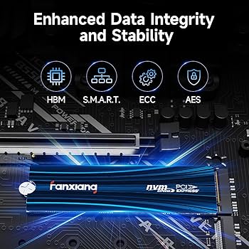 Amazon.com: fanxiang 500GB NVMe SSD PCIe Gen 4 Gaming SSD